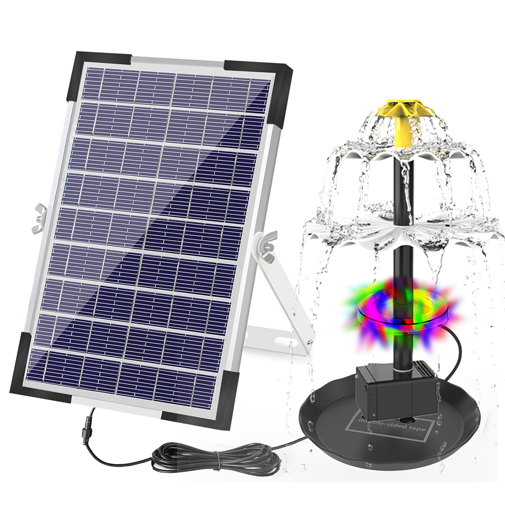 Aquarium Fish Accessories - Solar Powered água fonte bomba para