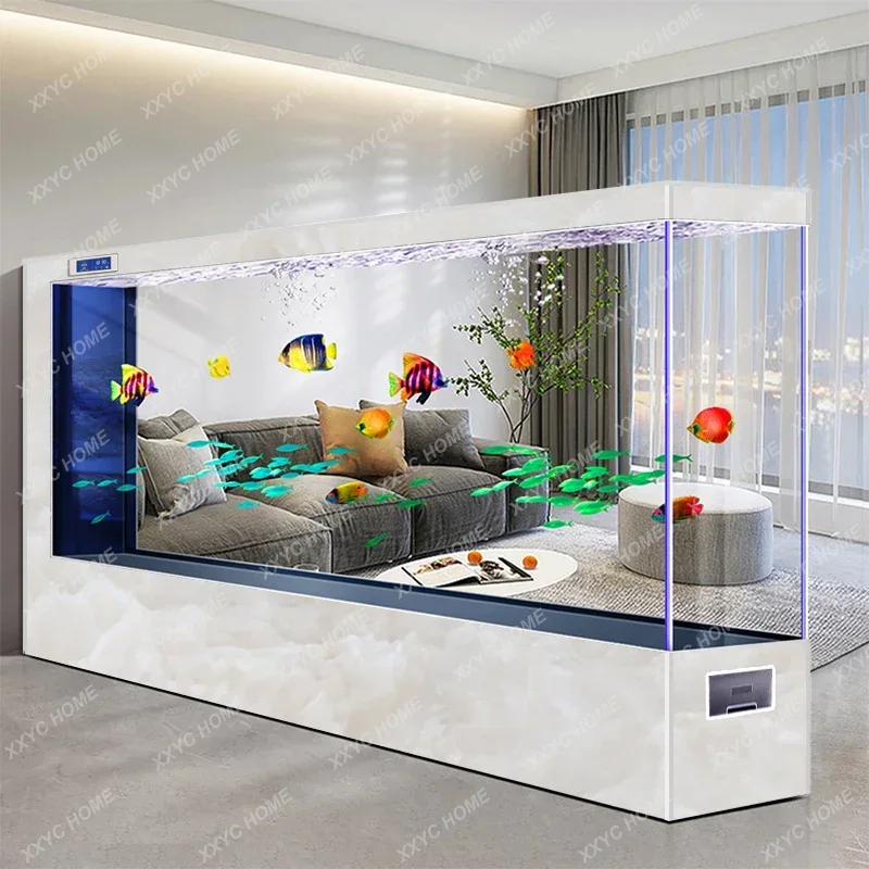 Live Fish Aquarium - Aquário gigante de chão a teto