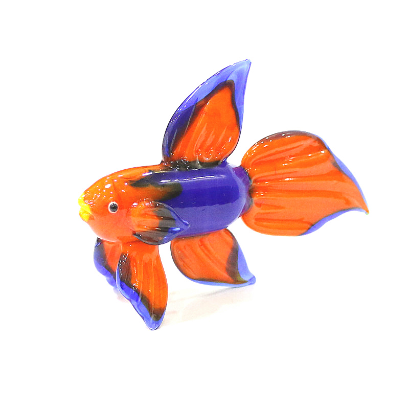 Live Fish Aquarium - Estatueta artesanal de peixes tropicais, Ornamentos