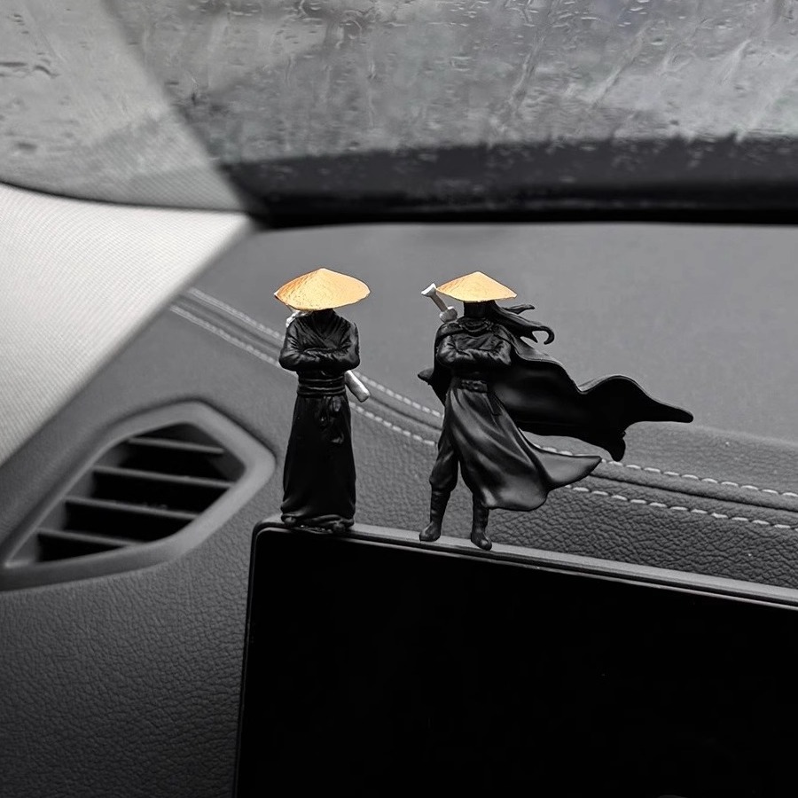 Aquarium Fish Accessories - Acessórios interiores do carro boneca em
