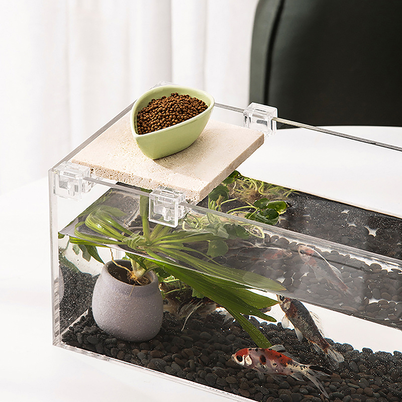 4 pçs acrílico tanque de peixe - Aquarium Fish Buy avaliação e preço