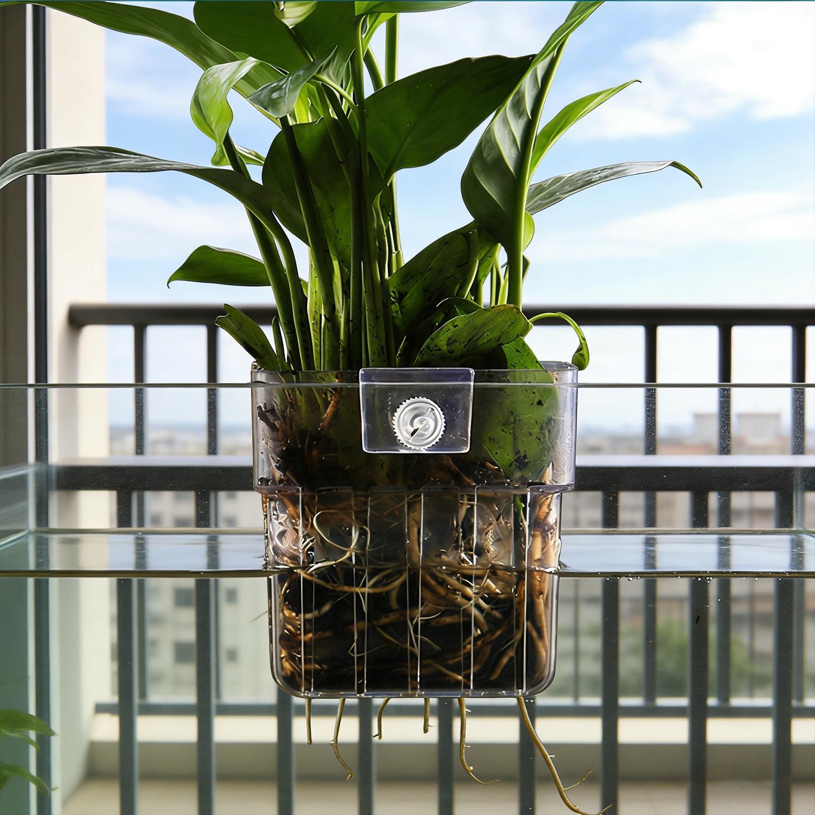 Vaso Transparente Pendurável p - Aquarium Fish Pot avaliação e preço