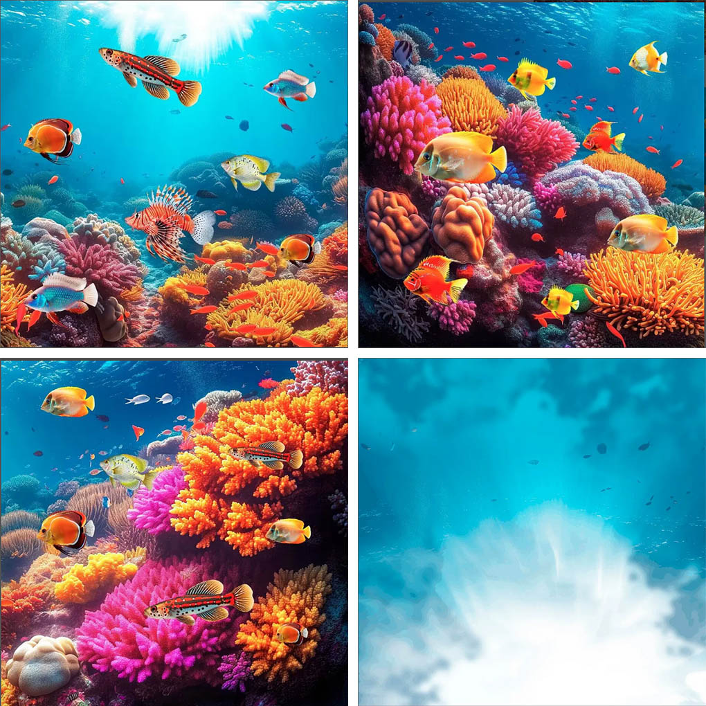 Mehofond Cenário Fotográfico F - Aquarium Fish World avaliação e preço