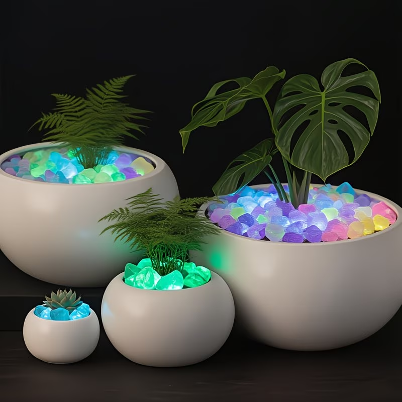 Conjunto de 300 Pedras Luminos - Aquarium Fish Pot avaliação e preço