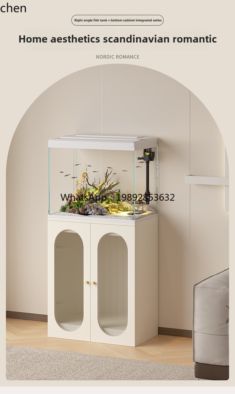 YGG Novo Aquário de Luxo para  - Live Fish Aquarium avaliação e preço