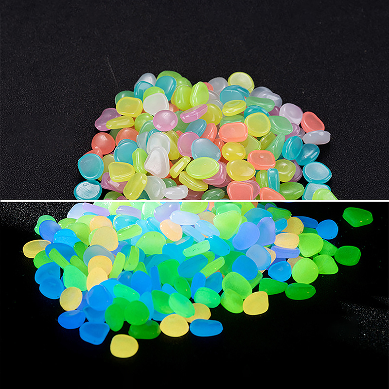 100 peças de pedras luminosas  - Aquarium Fish Accessories avaliação e preço