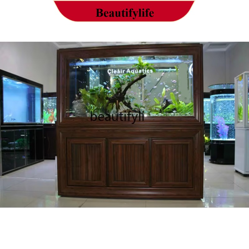 Tanque de peixes chinês grande - Live Fish Aquarium avaliação e preço