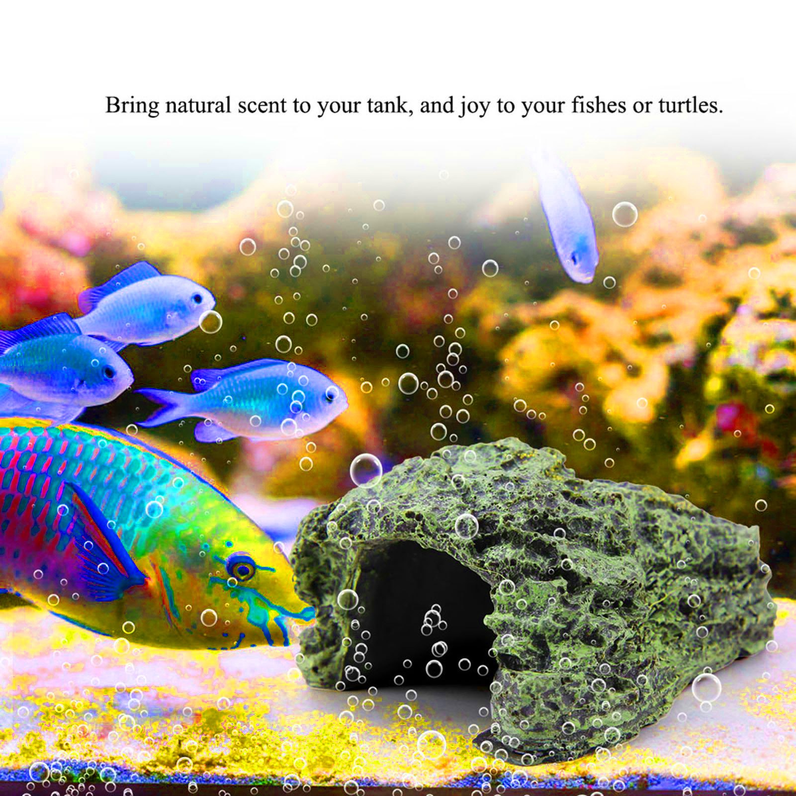 Caverna Esconderijo para Répte - Aquarium Fish Cave avaliação e preço