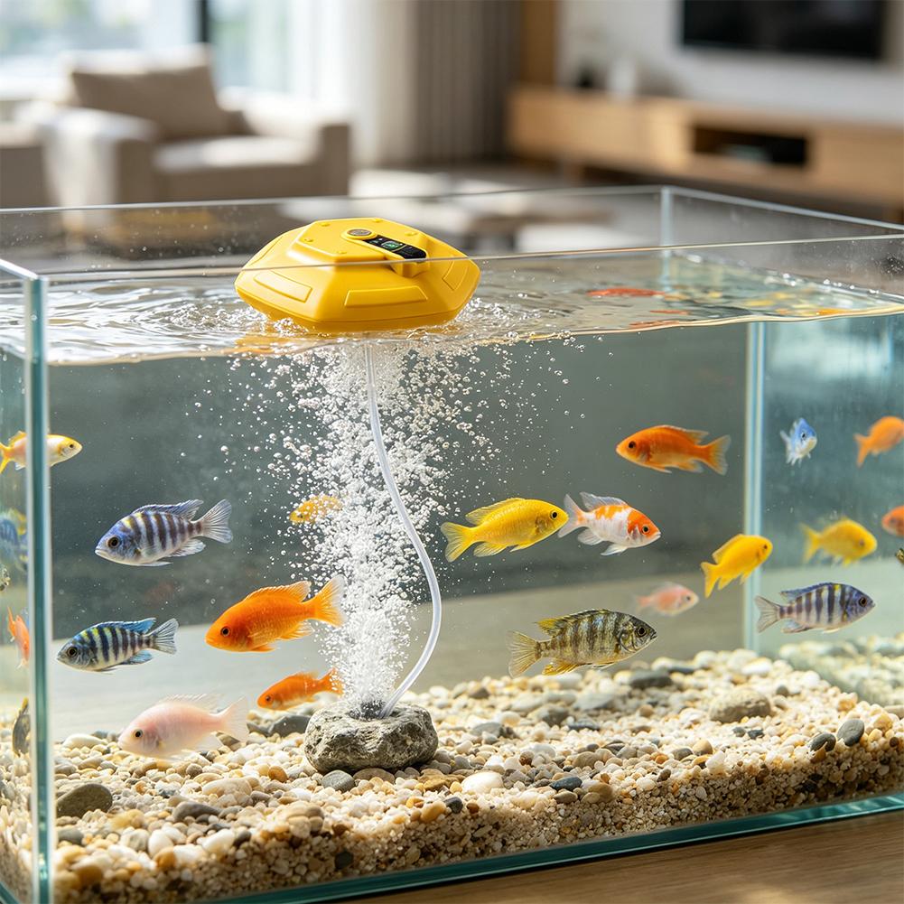 Bomba de Oxigênio Sem Fio Reca - Aquarium Fish Buy avaliação e preço