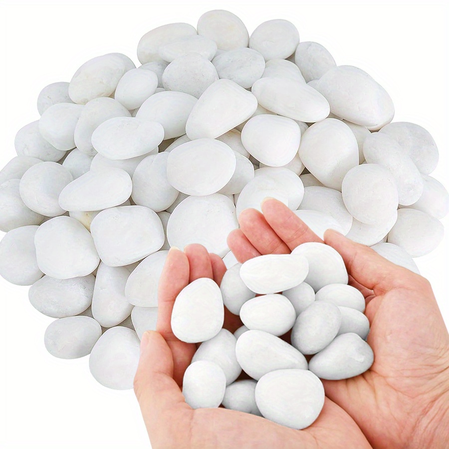 200/400g branco alto polido se - Aquarium Decoration Rock avaliação e preço
