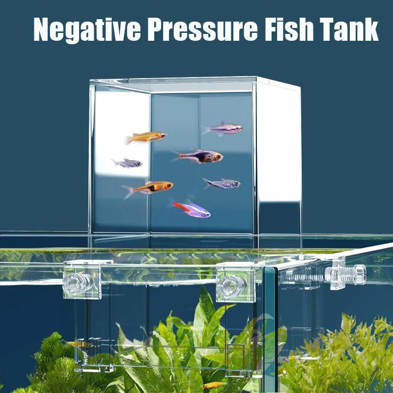 Aquário de pressão negativa pa - Aquarium Fish Pot avaliação e preço