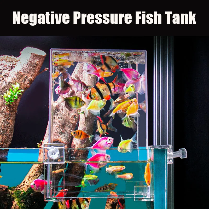 Aquário de pressão negativa pa - Aquarium Fish Pot avaliação e preço