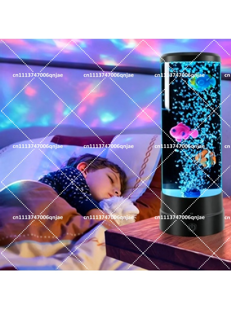 Aquário Eletrônico LED de Simu - Aquarium Fish Colorful avaliação e preço