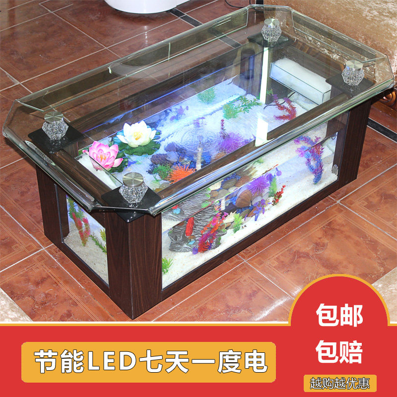 Mesa de centro aquário ecológi - Live Fish Aquarium avaliação e preço