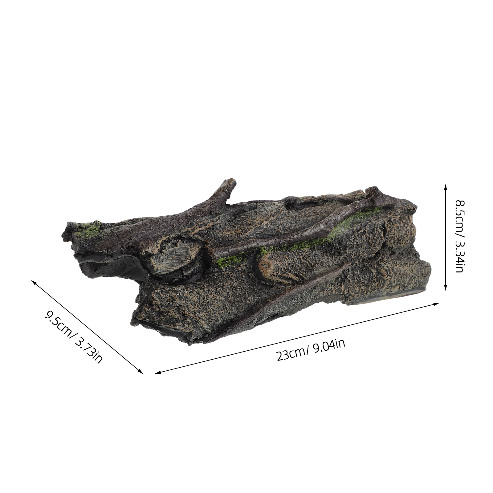 Tronco de Árvore Oco de Resina - Aquarium Fish Cave avaliação e preço