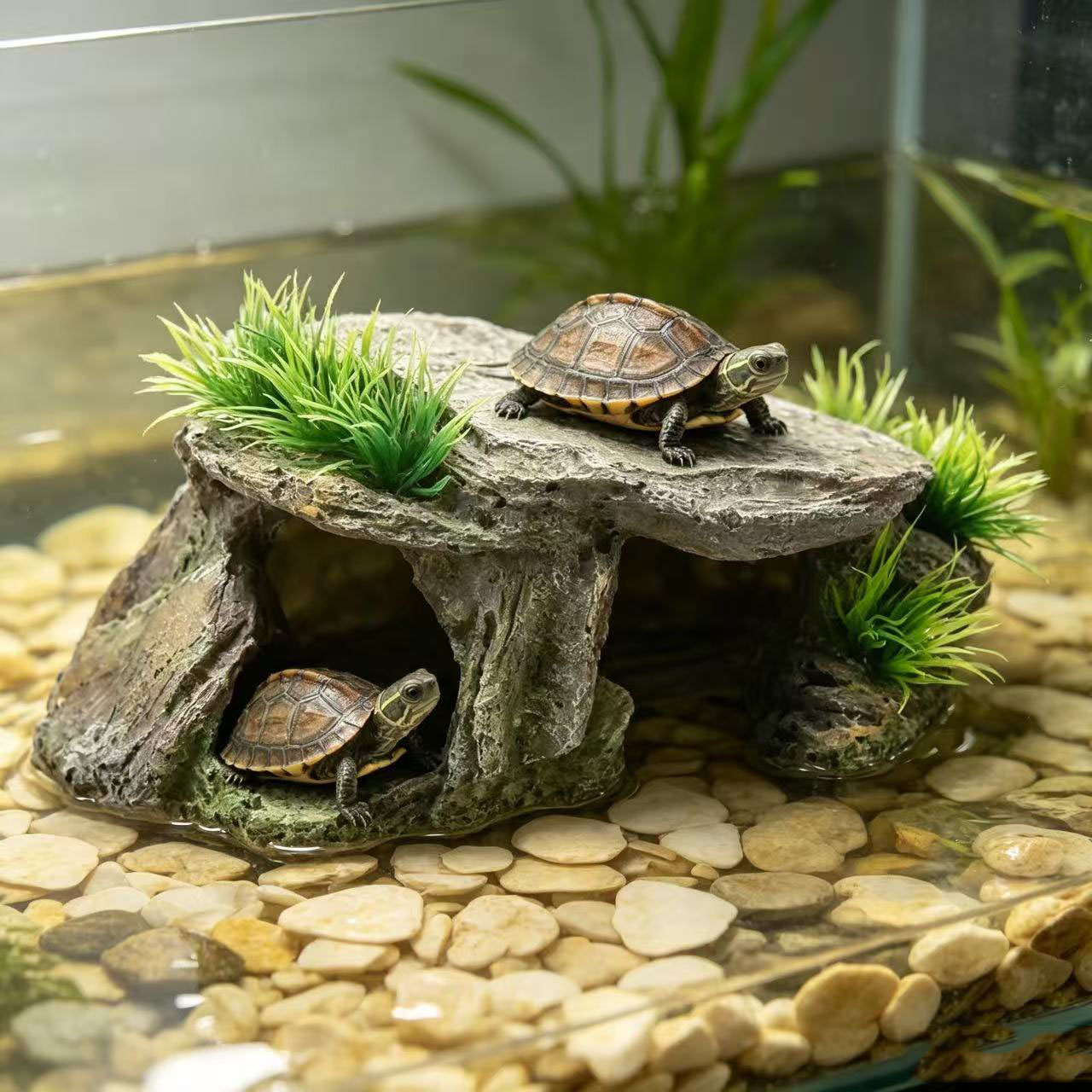 Plataforma de Escalada e Banho - Aquarium Fish Cave avaliação e preço