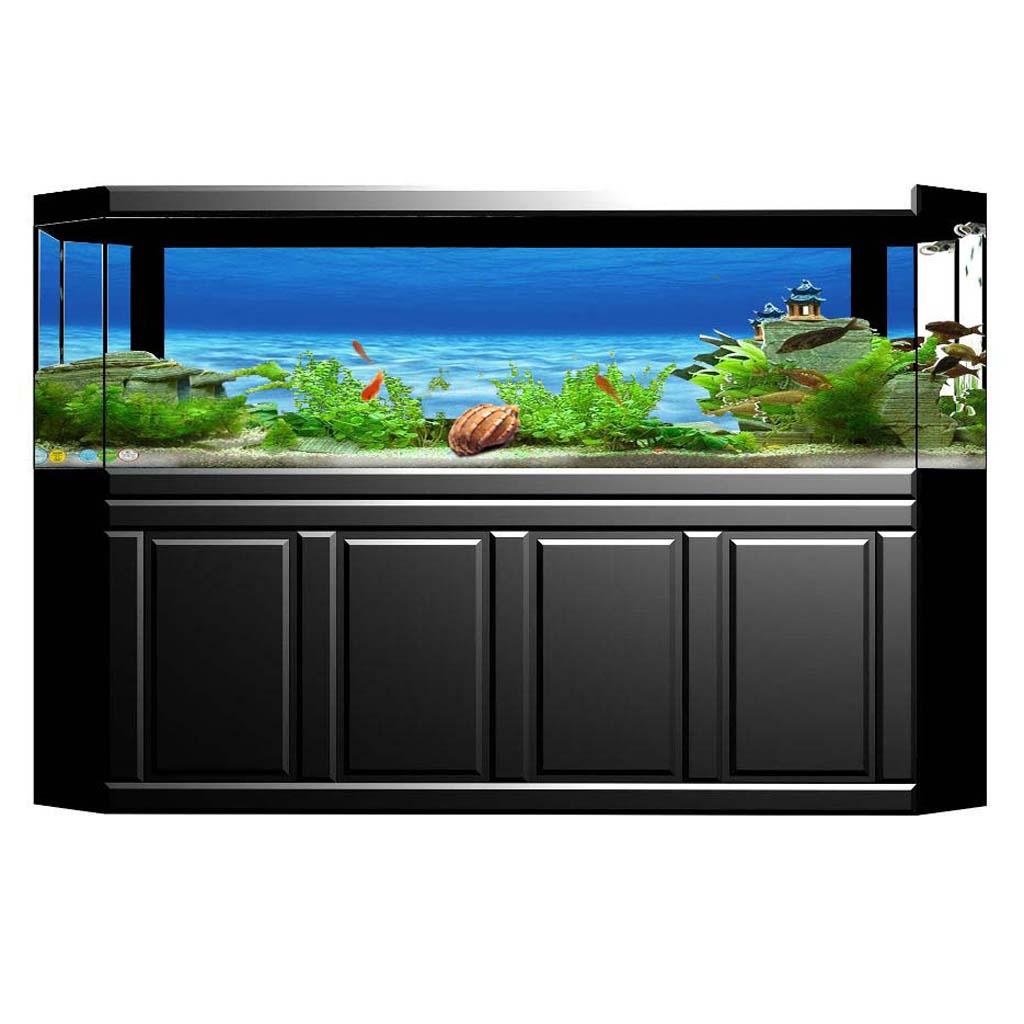 Lado decorativo fundo do aquár - Aquarium Fish World avaliação e preço