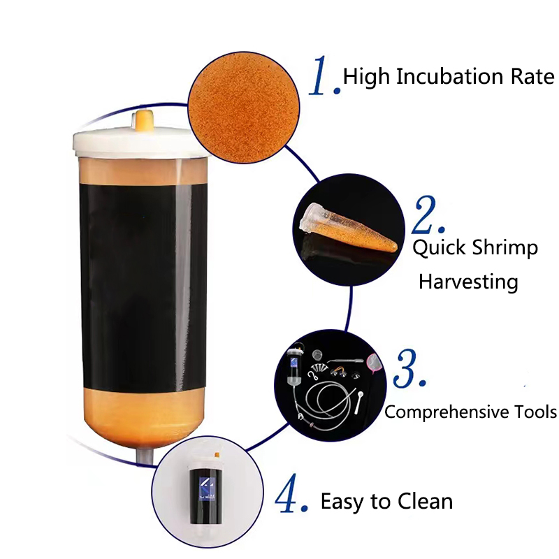250/500ml aquário salmoura cam - Aquarium Fish Cave avaliação e preço
