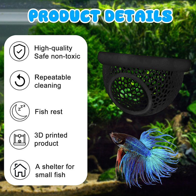 Caverna flutuante de mãos e ca - Aquarium Fish Cave avaliação e preço