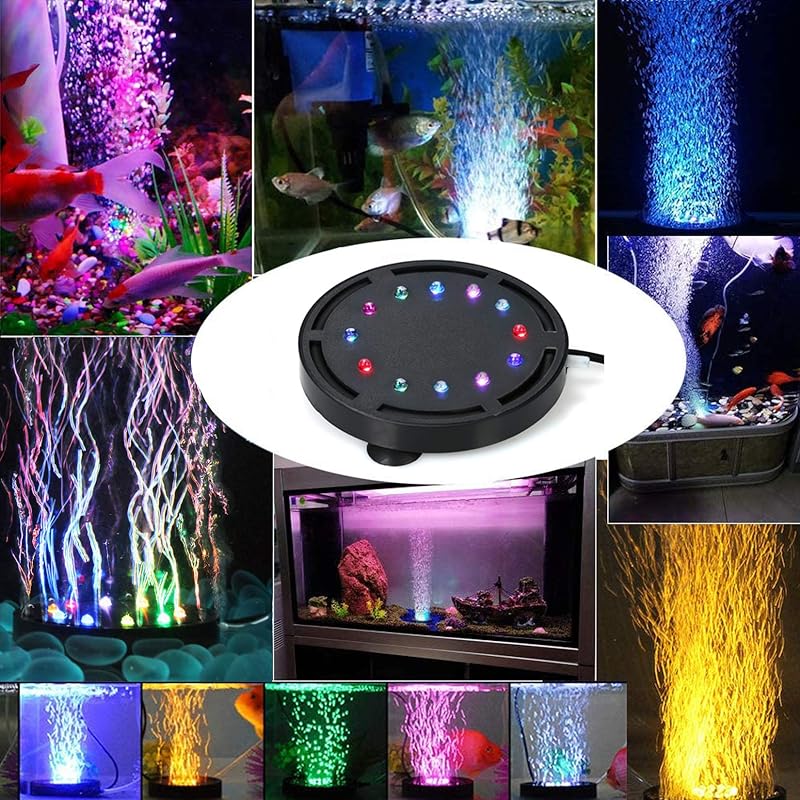 Aquário submersível usb led bo - Aquarium Fish Colorful avaliação e preço