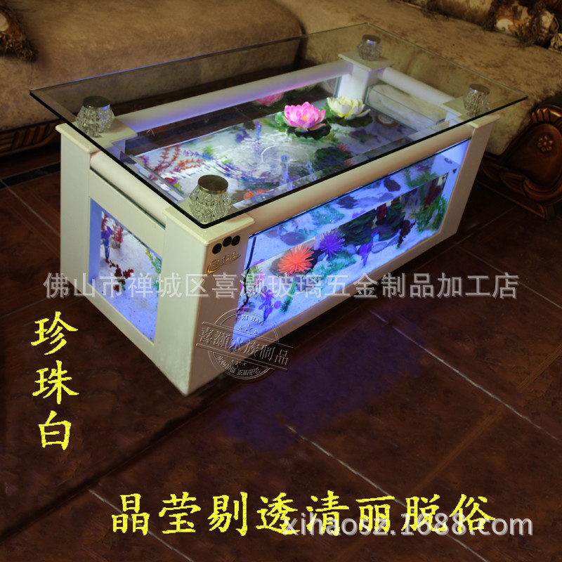 Mesa de centro para sofá, aquá - Live Fish Aquarium avaliação e preço