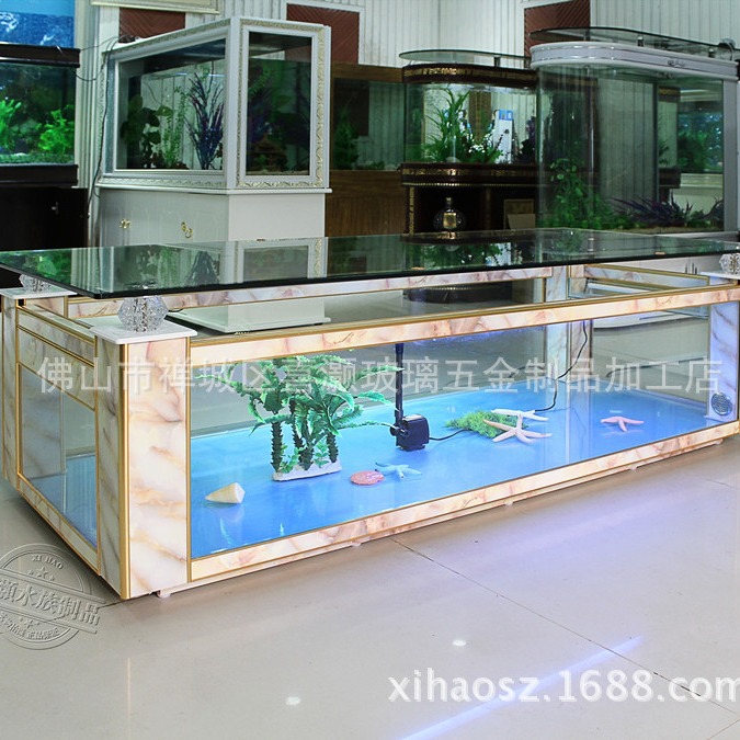 Mesa de centro para sofá, aquá - Live Fish Aquarium avaliação e preço